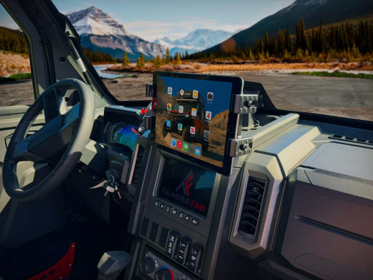 Thumper Fab Polaris Xpedition Tablet Dash Mount