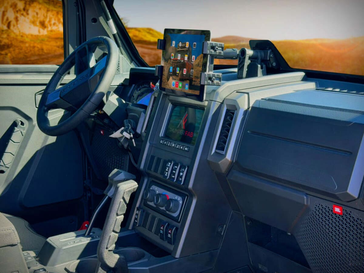 Thumper Fab Polaris Xpedition Tablet Dash Mount