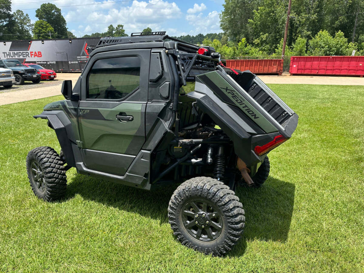 Thumper Fab Polaris Xpedition Winch Headache Rack