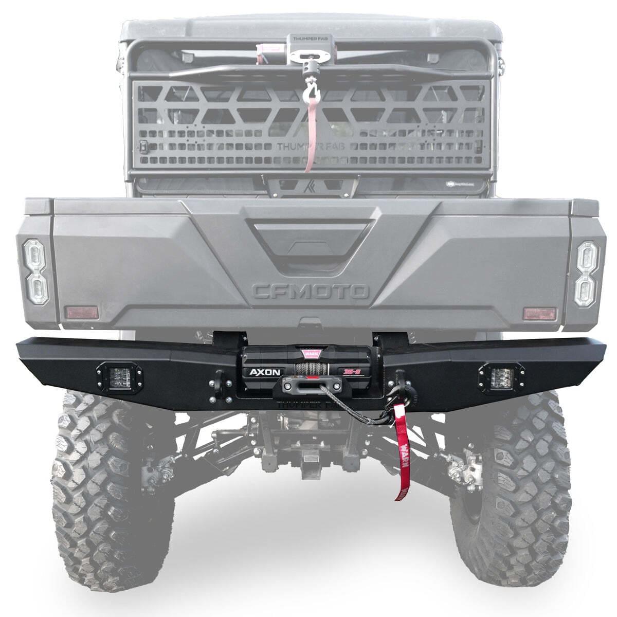 Thumper Fab UForce 1000 Rear Winch Bumper