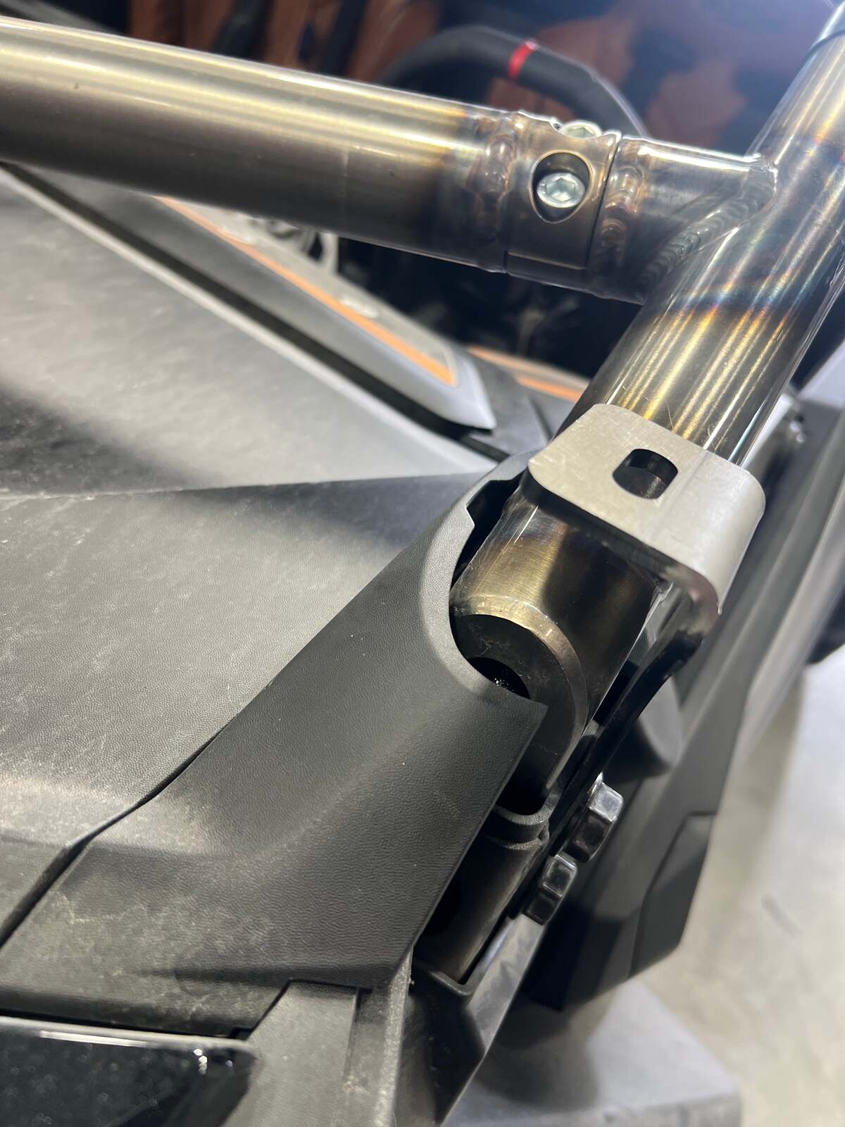 TMW Can-Am Maverick R A Pillar Bolt on Light tabs