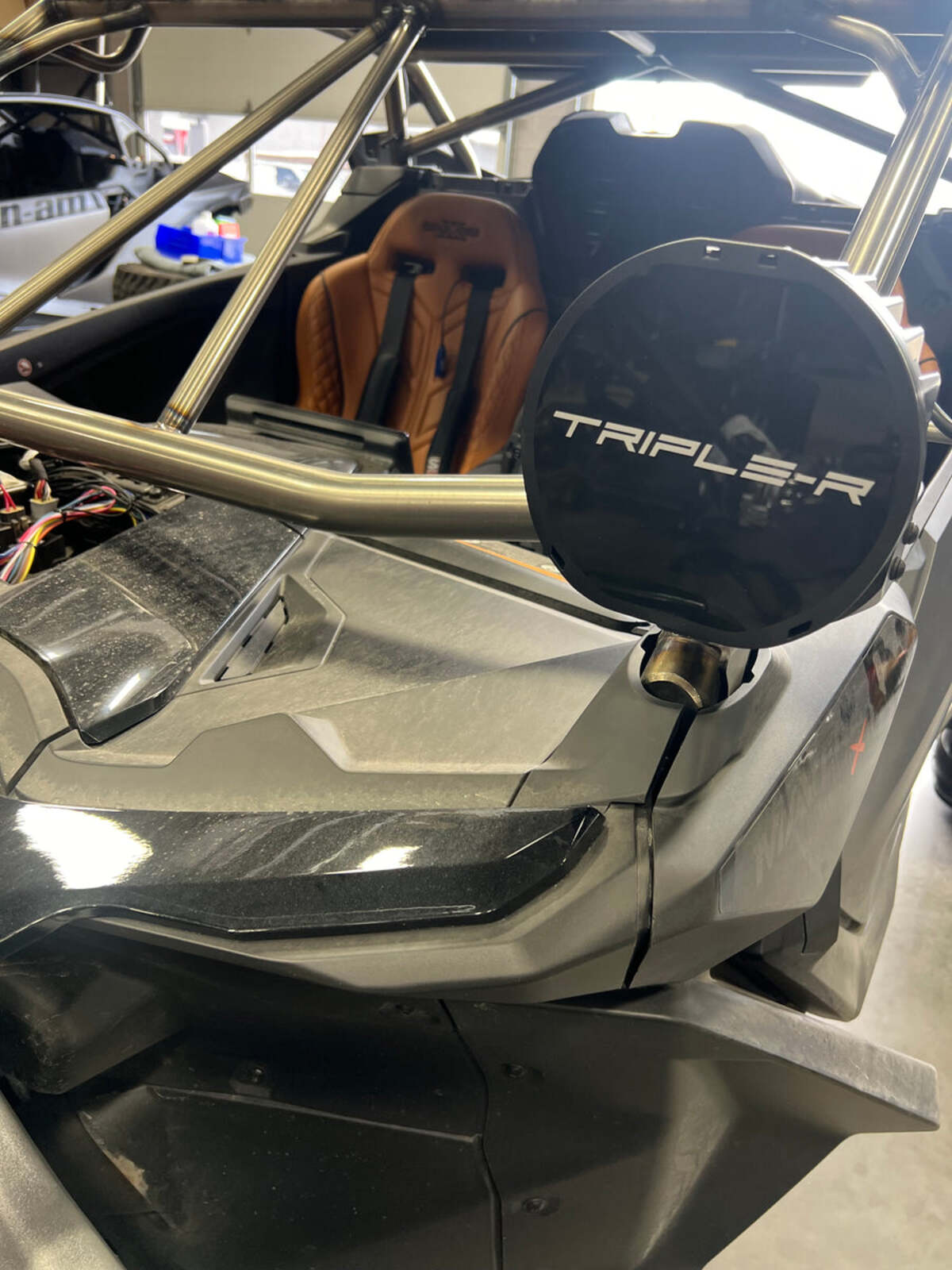 TMW Can-Am Maverick R A Pillar Bolt on Light tabs