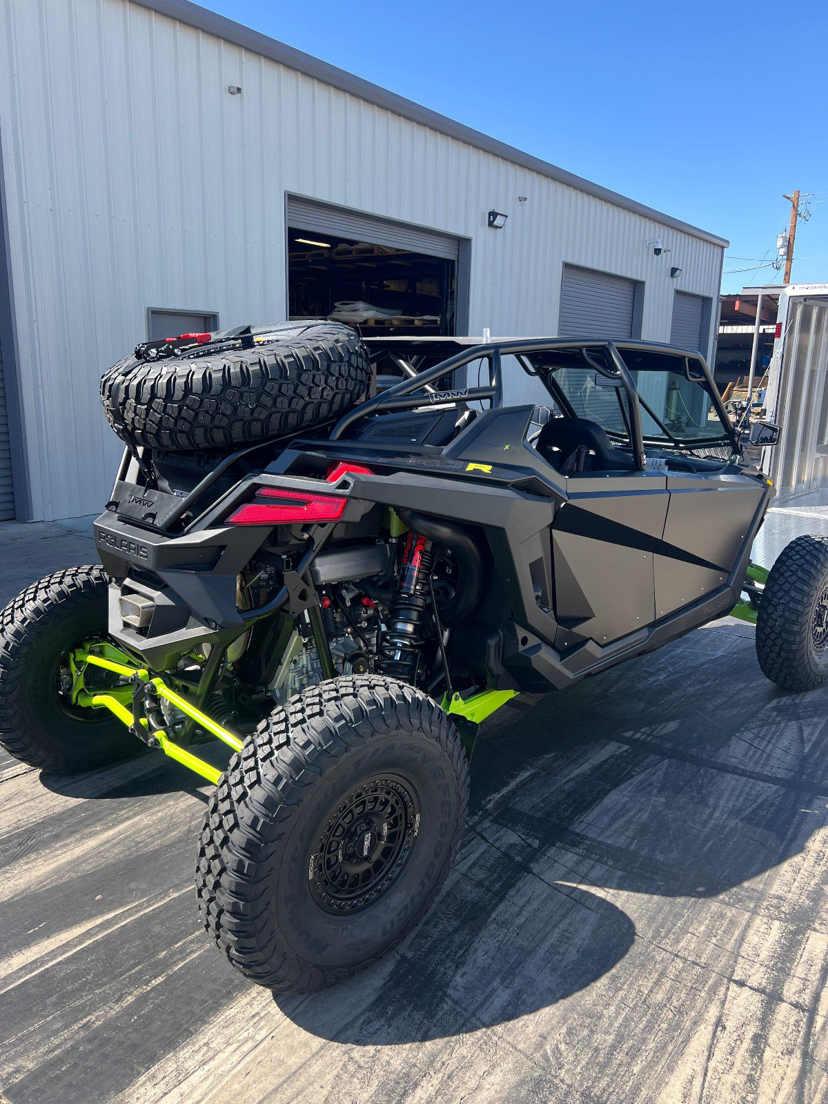 TMW Polaris RZR Pro Spare Tire Rack