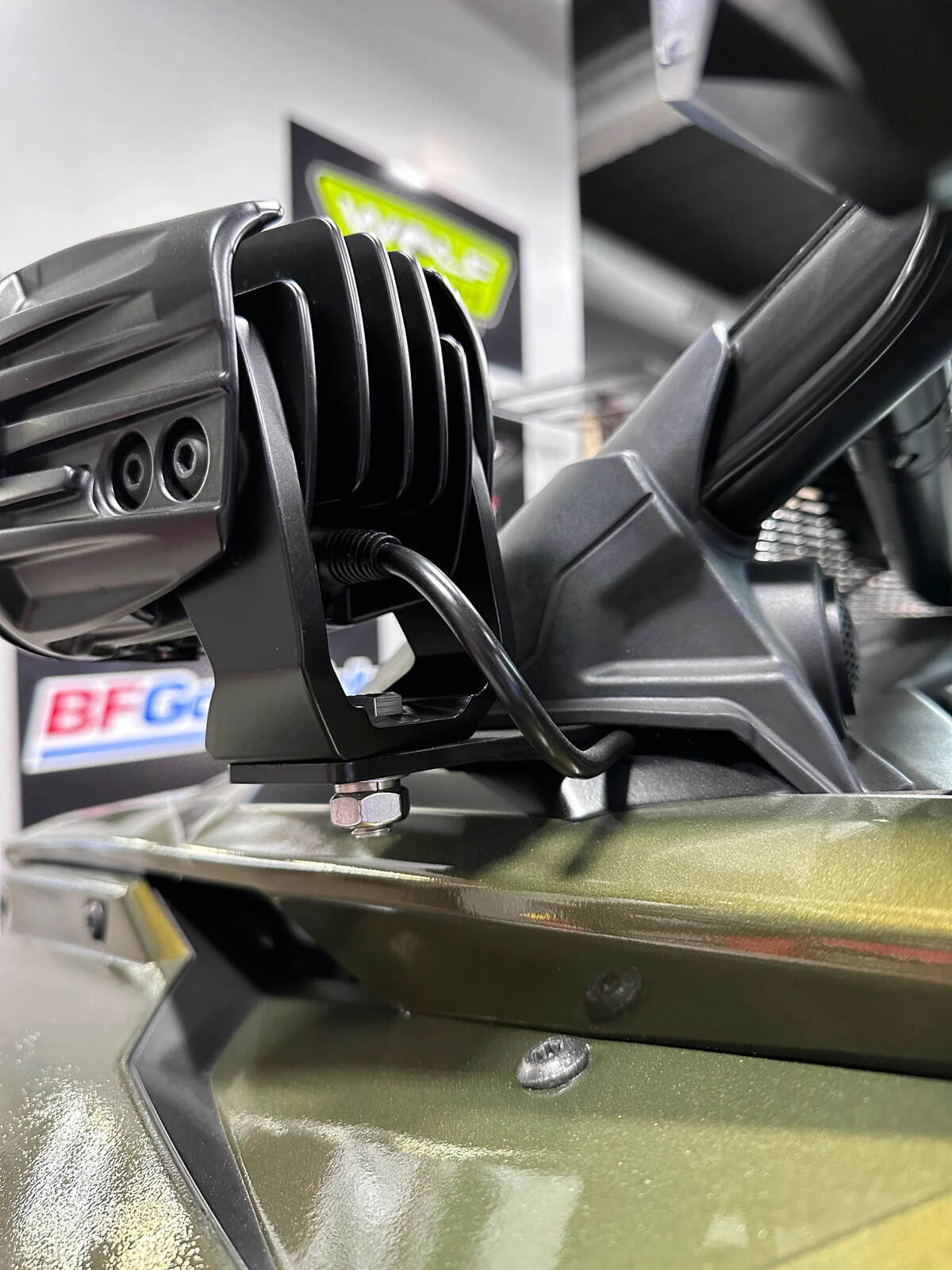 TMW Polaris RZR Pro R A-Pillar Bolt on Light Tabs