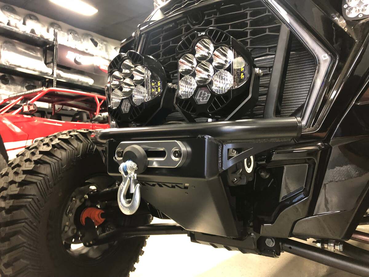 TMW Polaris RZR Turbo S Winch Front Bumper