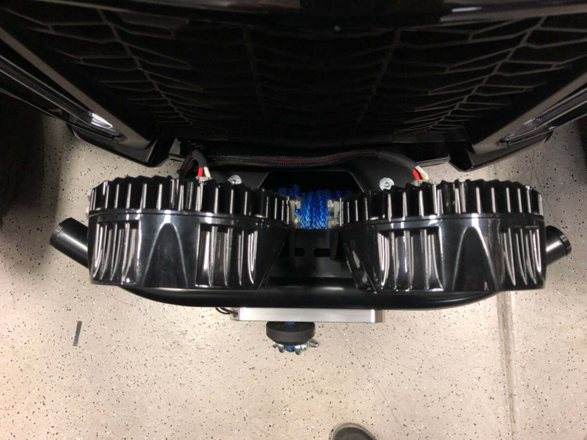 TMW Polaris RZR Turbo S Winch Front Bumper