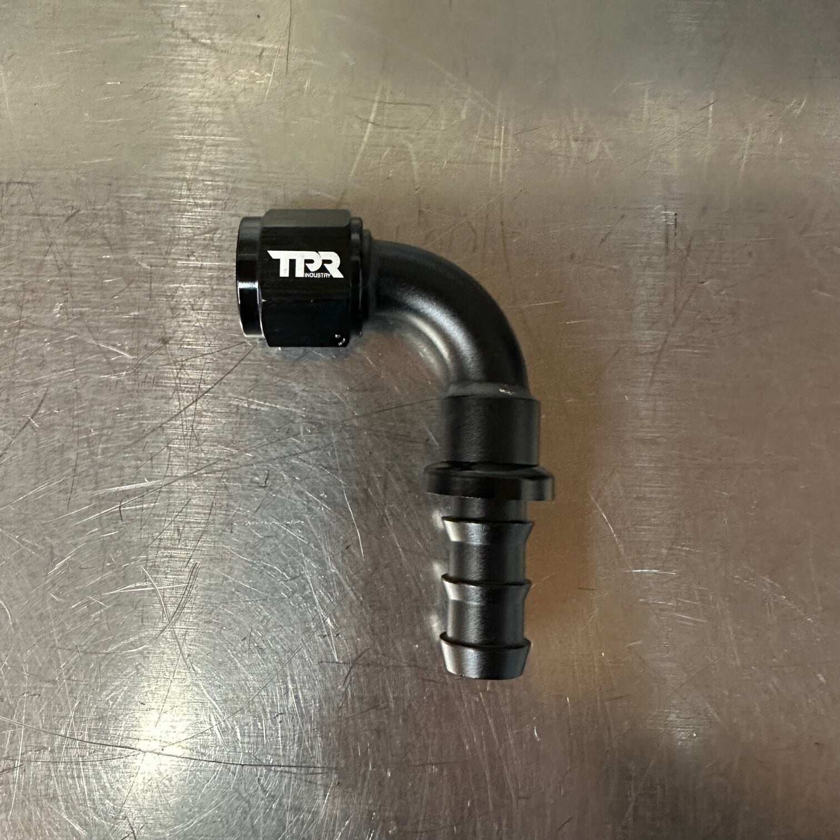 TPR Industry 10an Push Lock Fitting - 90º