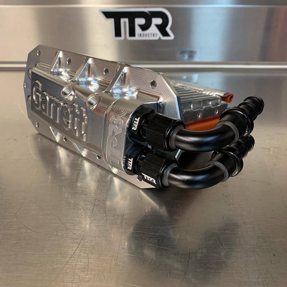 TPR Industry 10an Push Lock Fitting - 90º