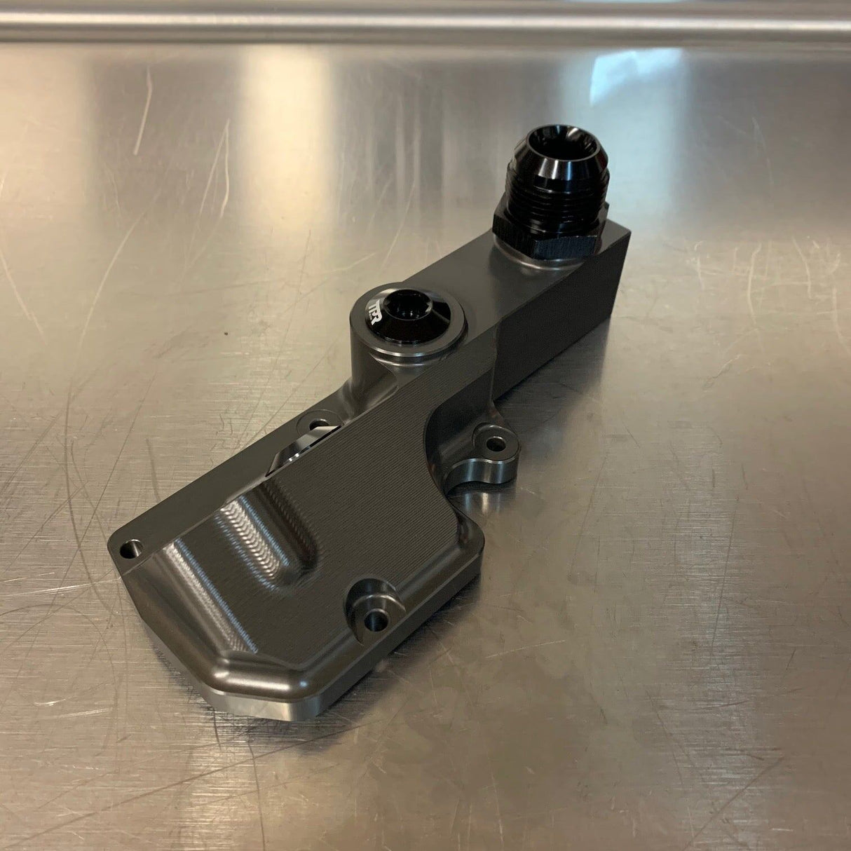 TPR Industry RZR Billet Breather Block - Hard Clear