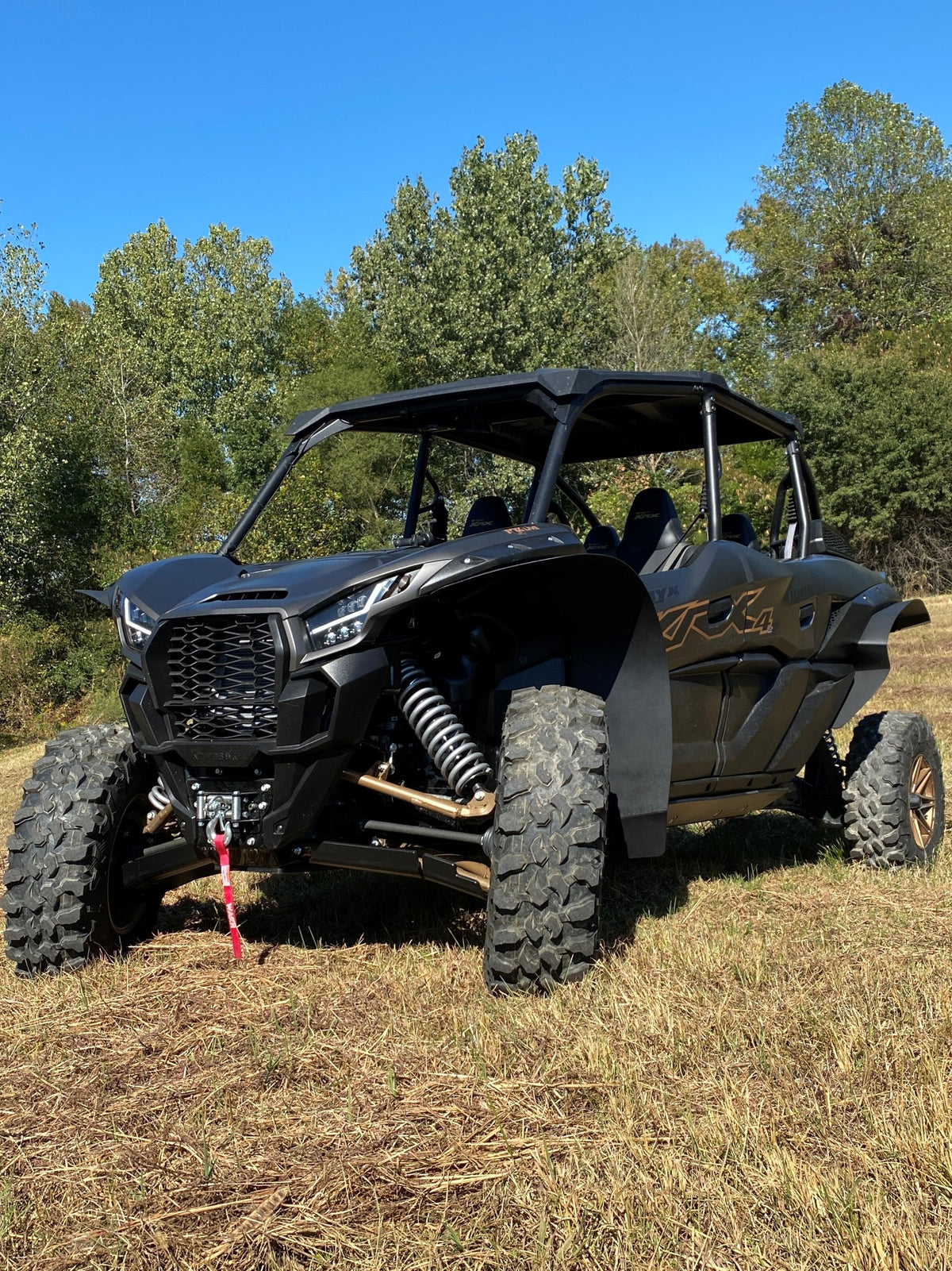Trail Armor '23-'25 Kawasaki KRX 4 1000 Mud Flap Fender Extensions
