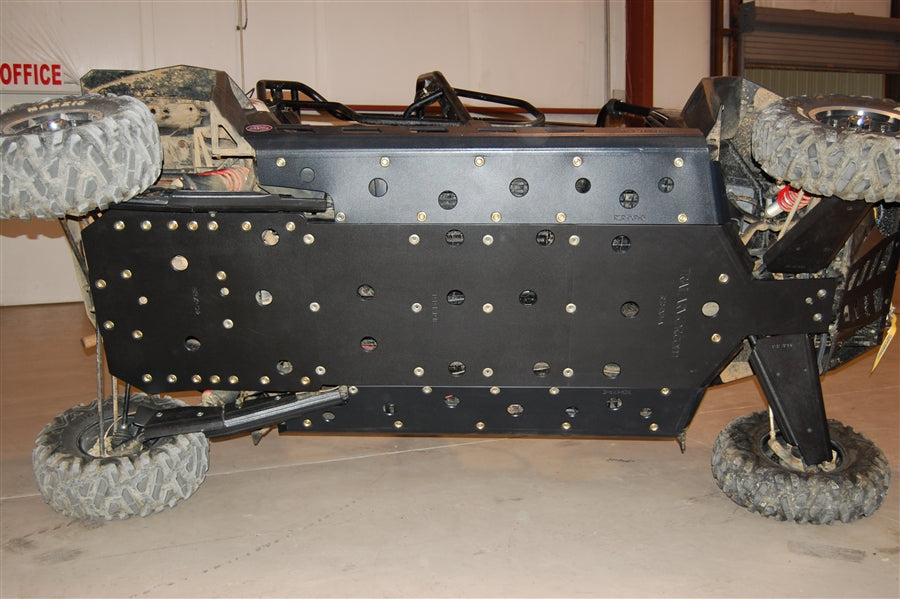 Trail Armor '12-'14 Polaris RZR XP 4 900 Full Skid Plates w/ Nerfs Slider & Extended Rear Coverage