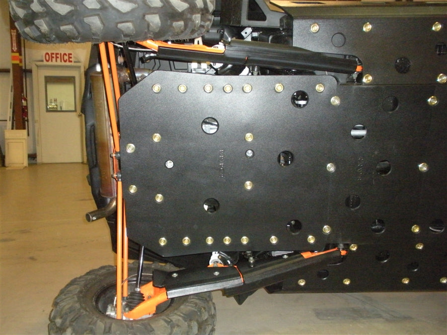 Trail Armor '11-'14 Polaris RZR XP 900 Full Skid Plates w/ Rear Coverage Extended Nerfs Slider
