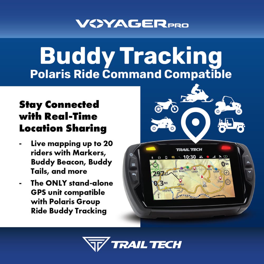 Trail Tech Voyager Pro Digital Gauge - Replacement Head Unit