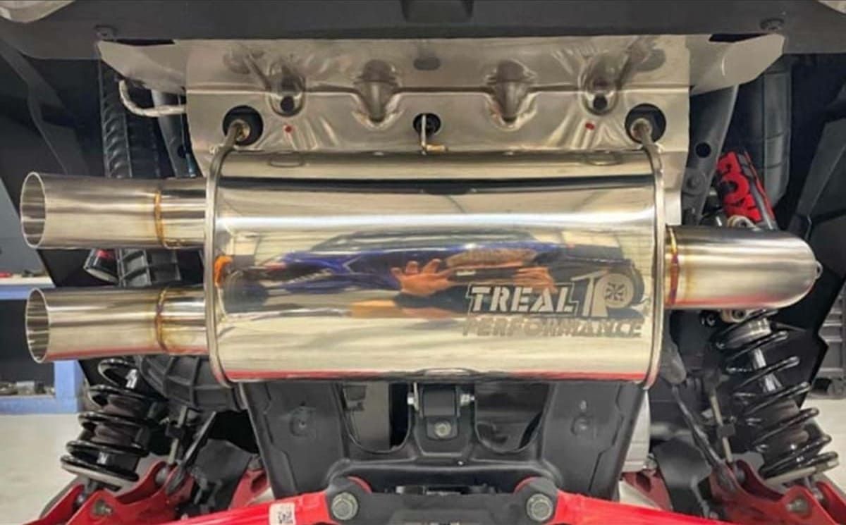 Treal Performance '16-'21 Polaris RZR XP Turbo/S Slip On Exhaust System