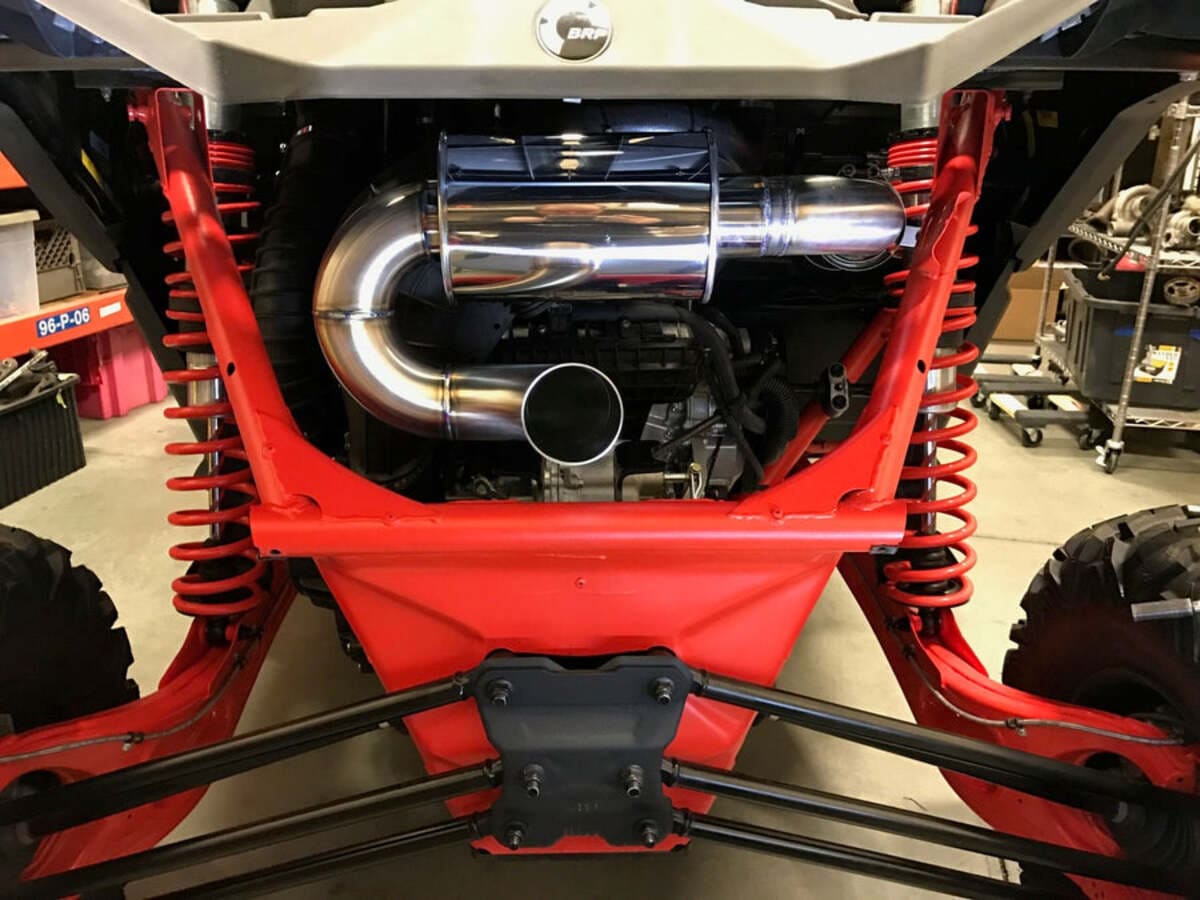 Treal Performance '17-'23 Can-Am Maverick X3 Rear Muffler Section