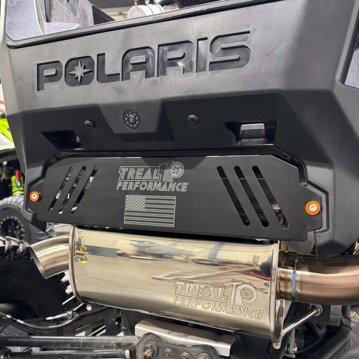 Treal Performance '20-'25 Polaris RZR Pro XP / Turbo R Exhaust Cover