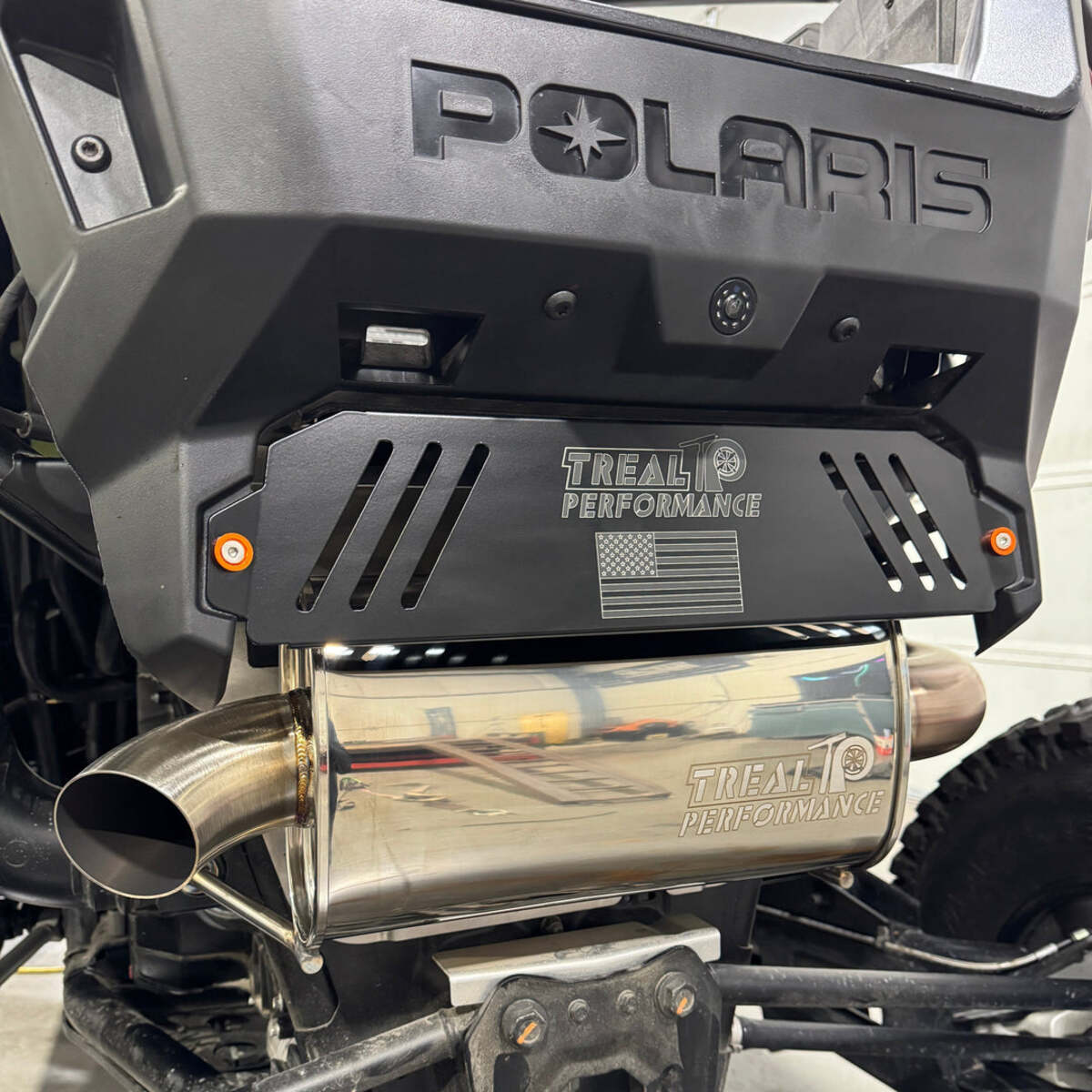 Treal Performance '20-'25 Polaris RZR Pro XP / Turbo R Exhaust Cover