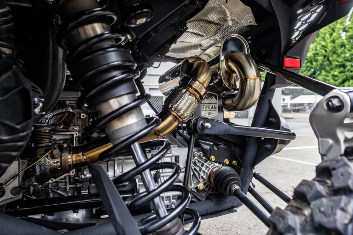Treal Performance '24-'25 Can-Am Maverick R The Patriot Exhaust System