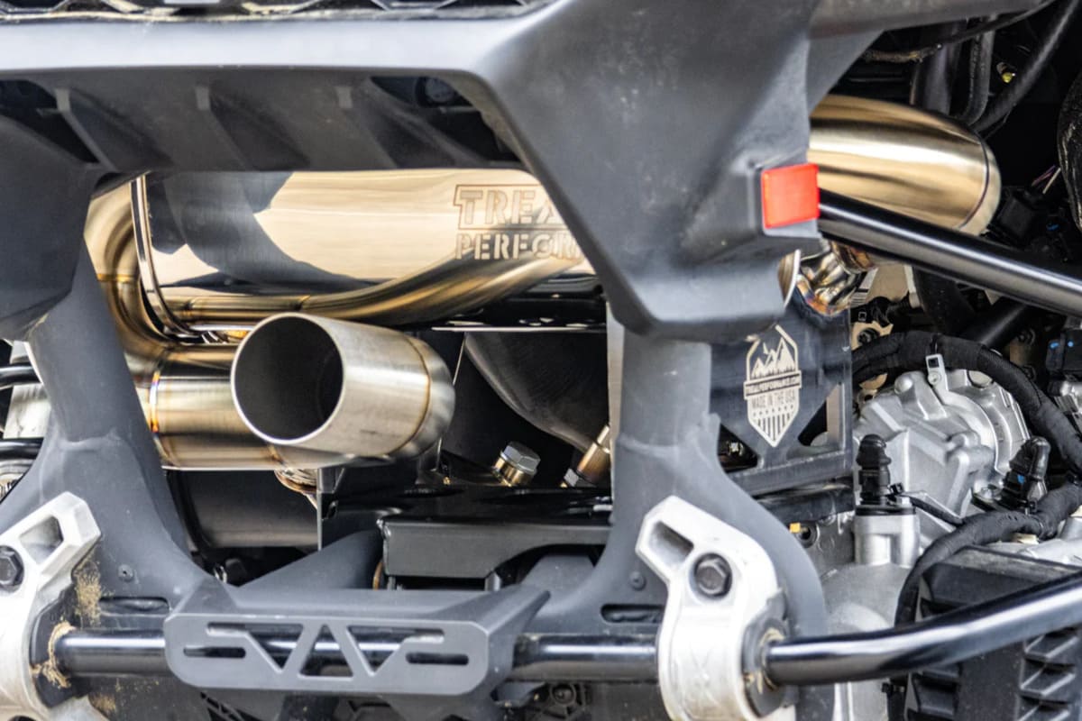 Treal Performance '24-'25 Can-Am Maverick R The Patriot Exhaust System