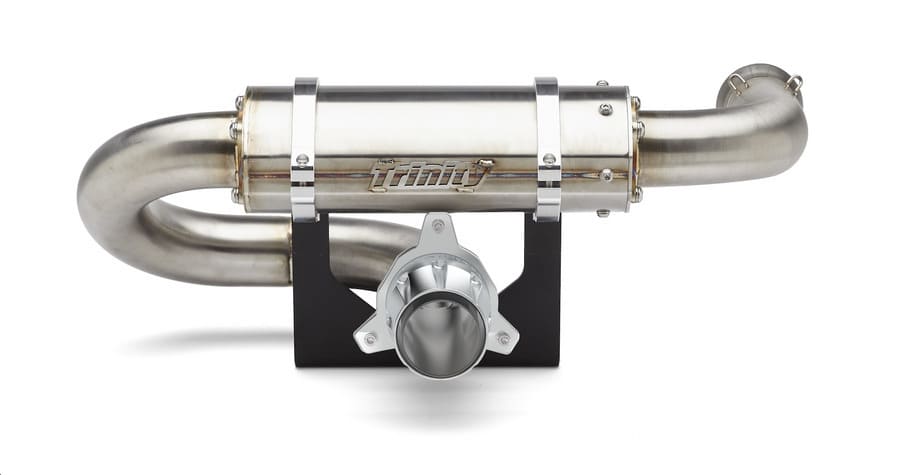 Trinity Racing Can-Am Maverick X3 Center Exit Slip On Exhaust