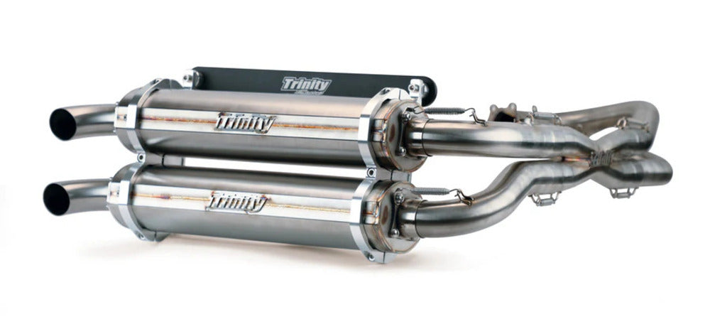 Trinity Racing '14-'23 Polaris RZR XP 1000 Stainless Steel Full Exhaust System