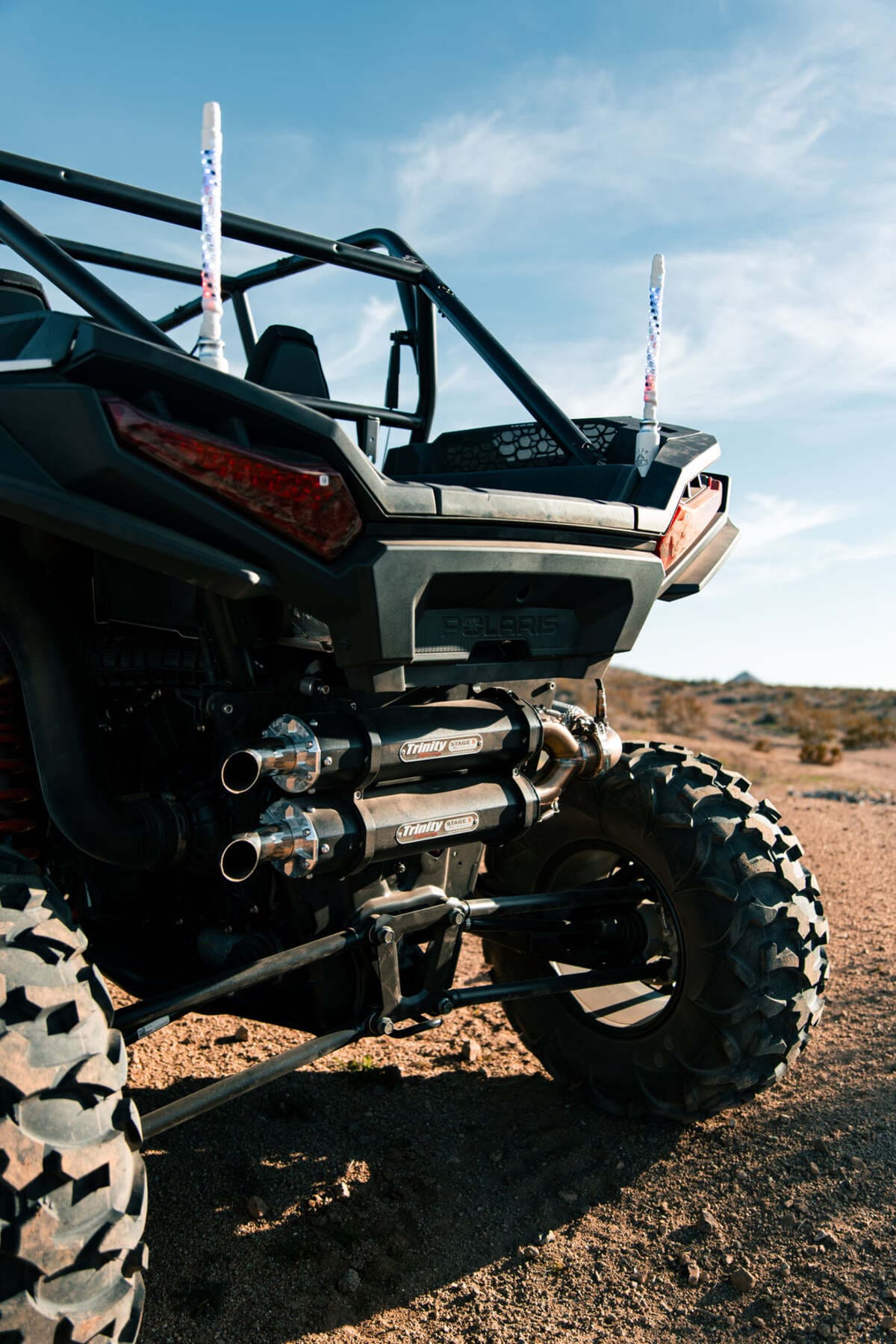 Trinity Racing '24+ Polaris RZR XP 1000 Slip on Exhaust