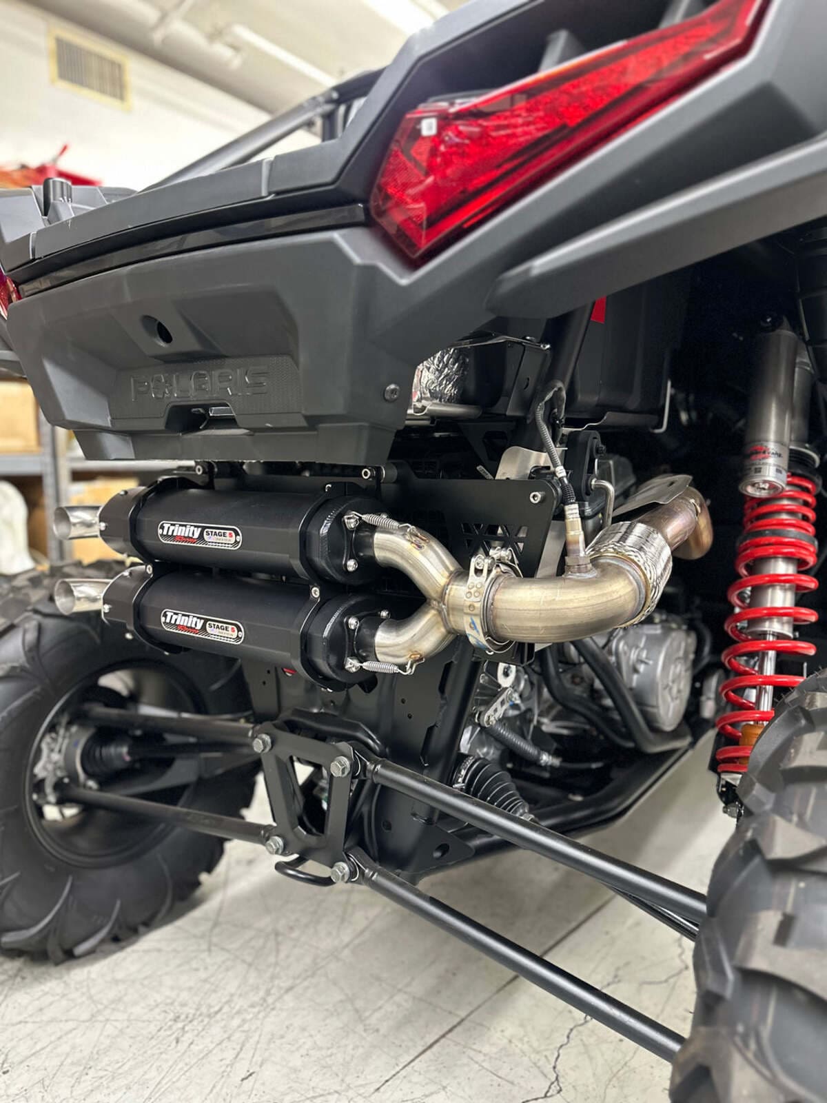 Trinity Racing '24+ Polaris RZR XP 1000 Slip on Exhaust