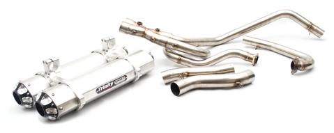 Trinity Racing Kawasaki Teryx Full Exhaust System - Brushed
