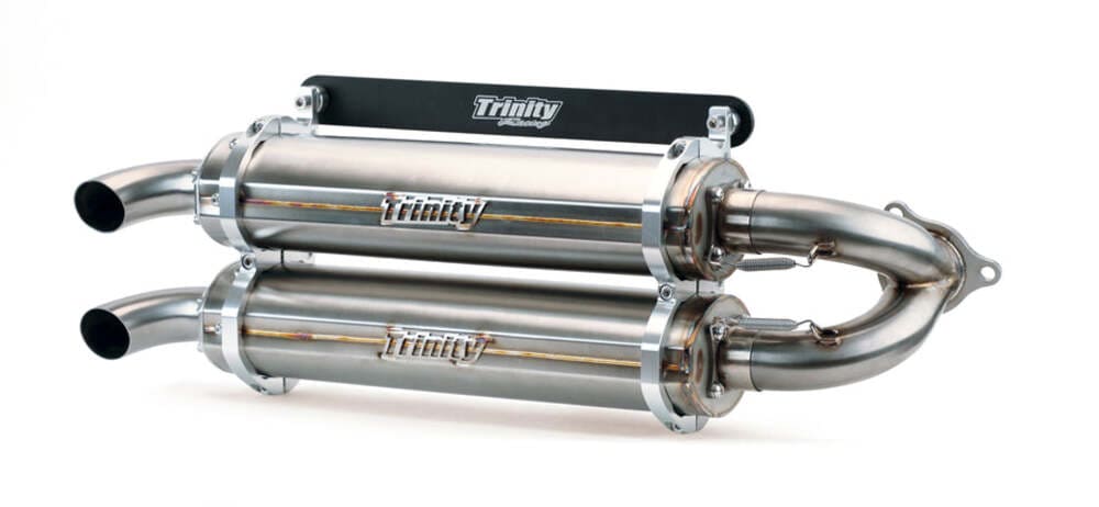 Trinity Racing Polaris RZR Pro XP/Turbo R Stainless Steel Slip on Exhaust