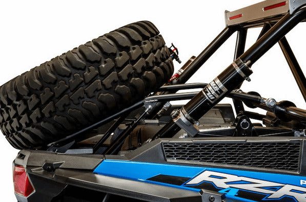 Trinity Racing Polaris RZR XP 1000/Turbo High Clearance Spare Tire Carrier