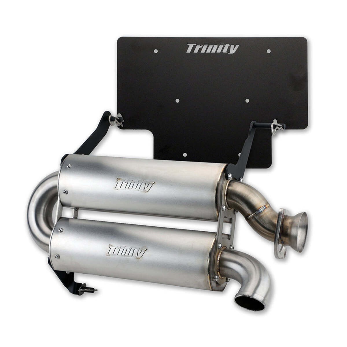 Trinity Racing Polaris Xpedition Slip On Dual Muffler Exhaust