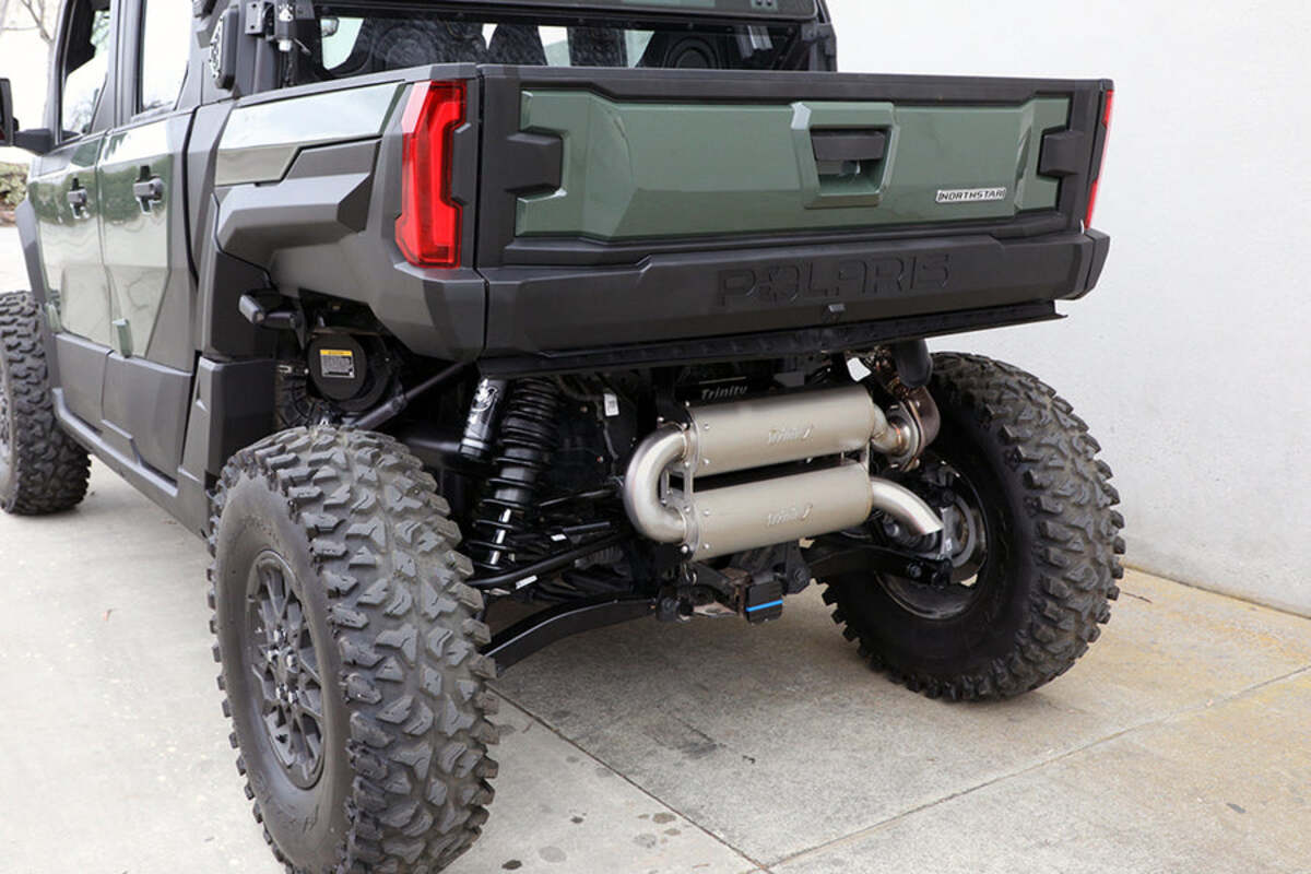 Trinity Racing Polaris Xpedition Slip On Dual Muffler Exhaust