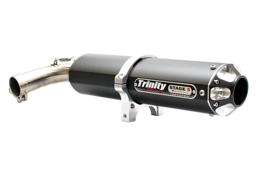 Trinity Racing Yamaha YXZ 1000R Black Slip On Exhaust