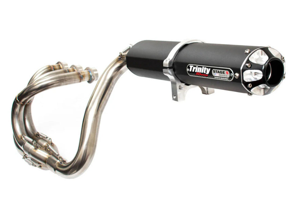 Trinity Racing Yamaha YXZ 1000R Full Exhaust System - Black