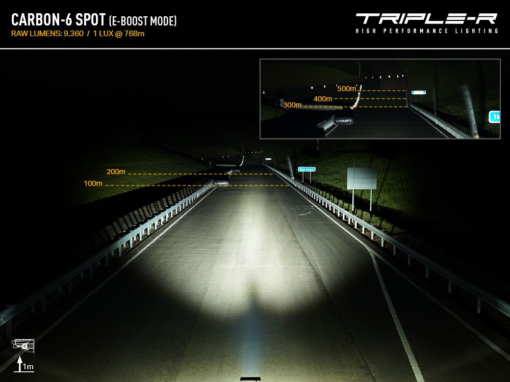 Triple R Lighting Carbon-6 Spot (GEN3)