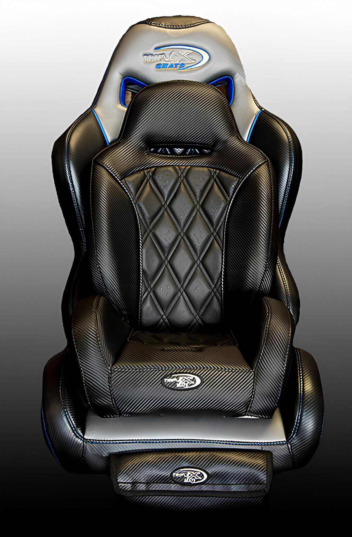 Off Road Warehouse Apex Black Junior Booster Seat For UTV – Fits RZR, X3, YXZ, Polaris, Can-Am