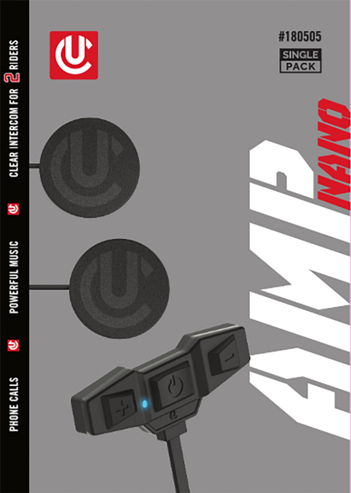 Uclear Digital Amp Nano & Helmet Audio Single Kits