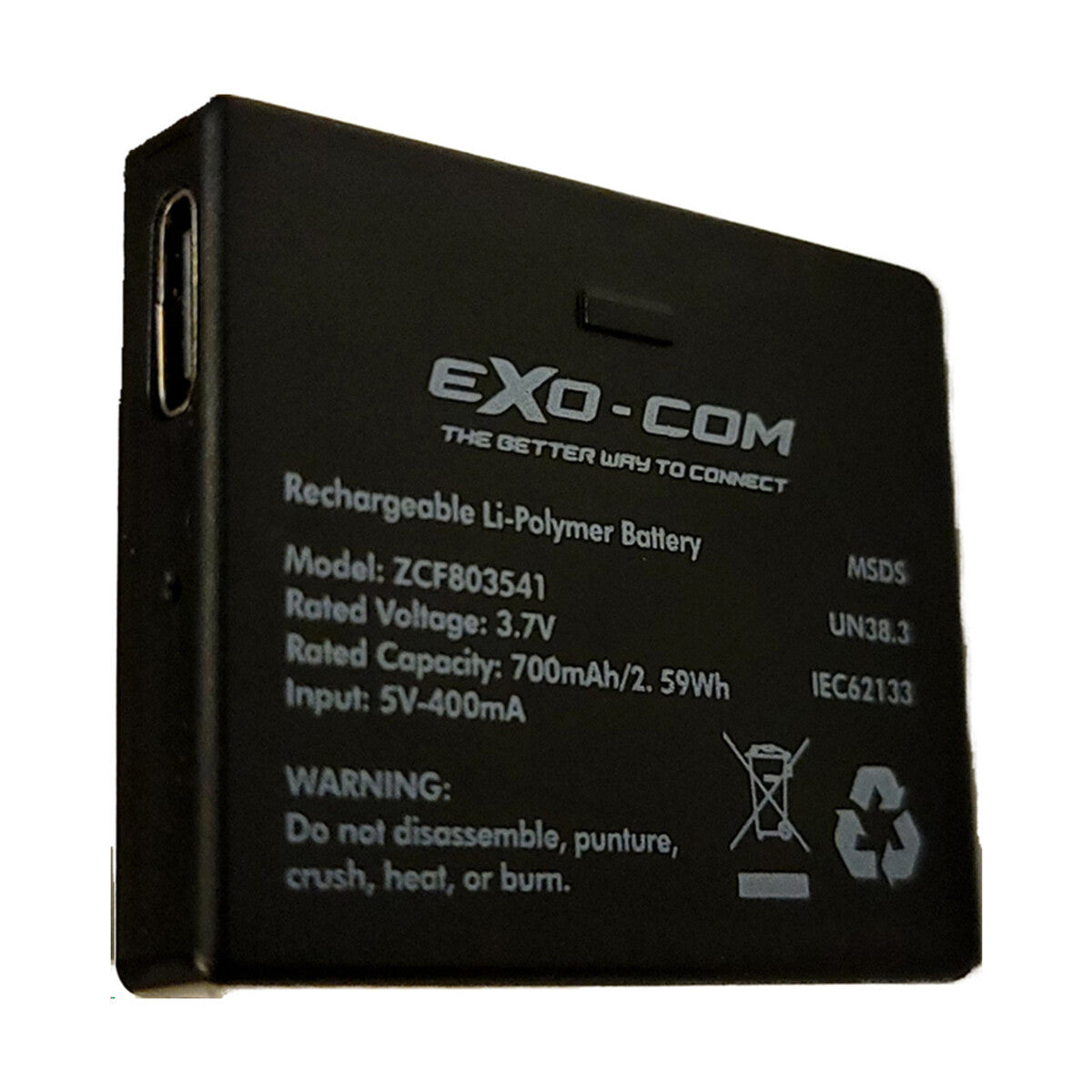 Uclear Digital Exo-Com Replacement Battery
