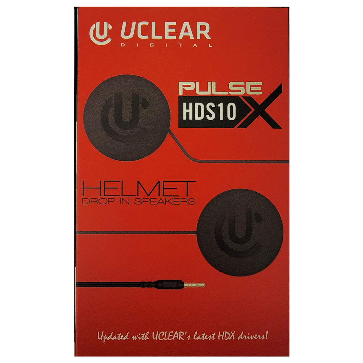 Uclear Digital HDS10X 40MM Helmet Speakers