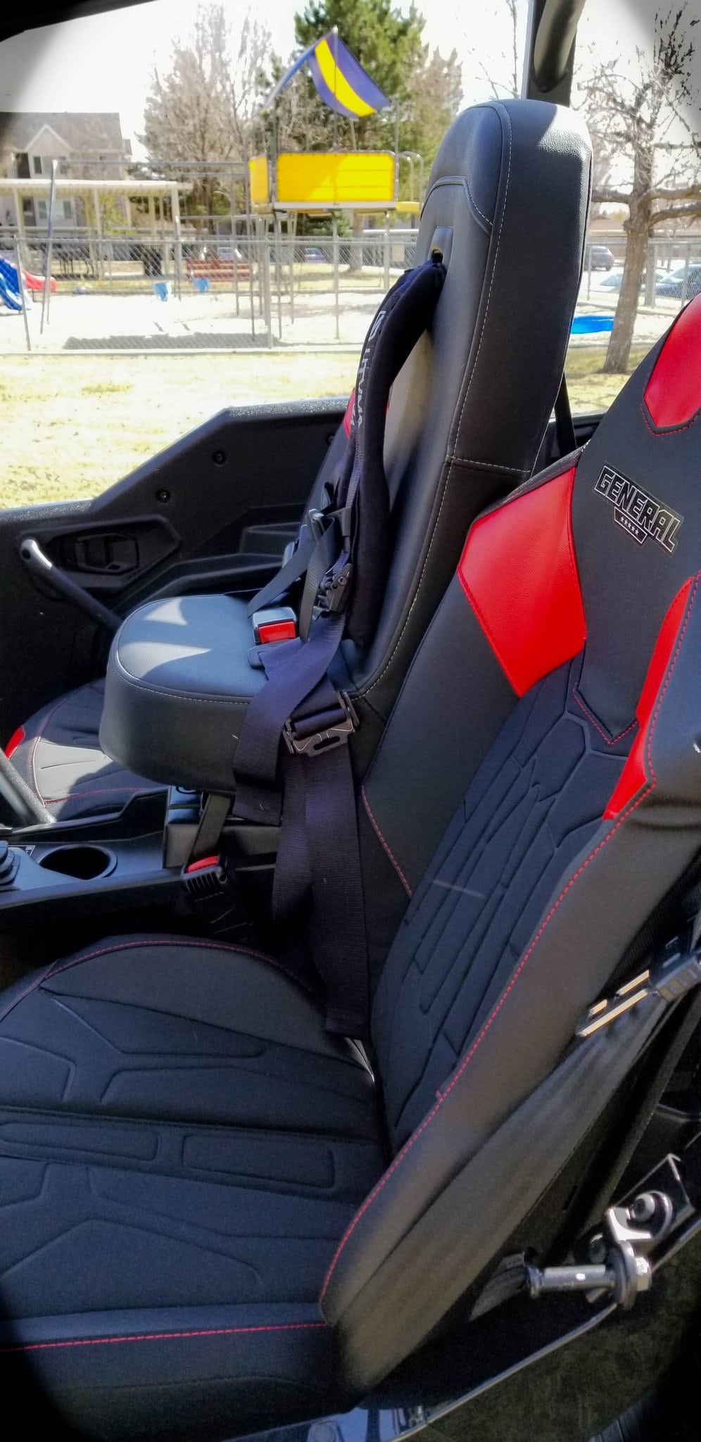 UTVMA Polaris General Front/Rear Bump Seat