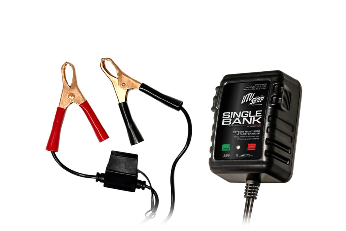 UTV Stereo 12V Automatic Battery Charger Maintainer