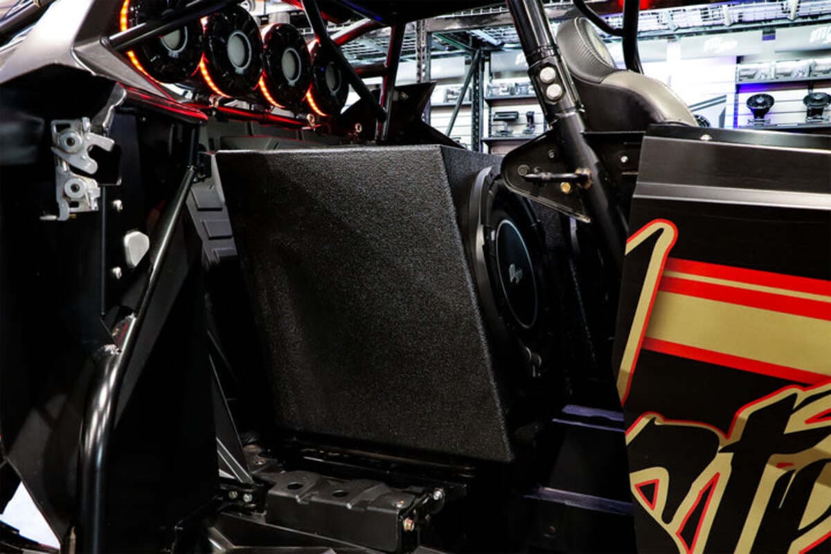 UTV Stereo 15" Vented Seat Replacement Enclosure & Elite Series Subwoofer