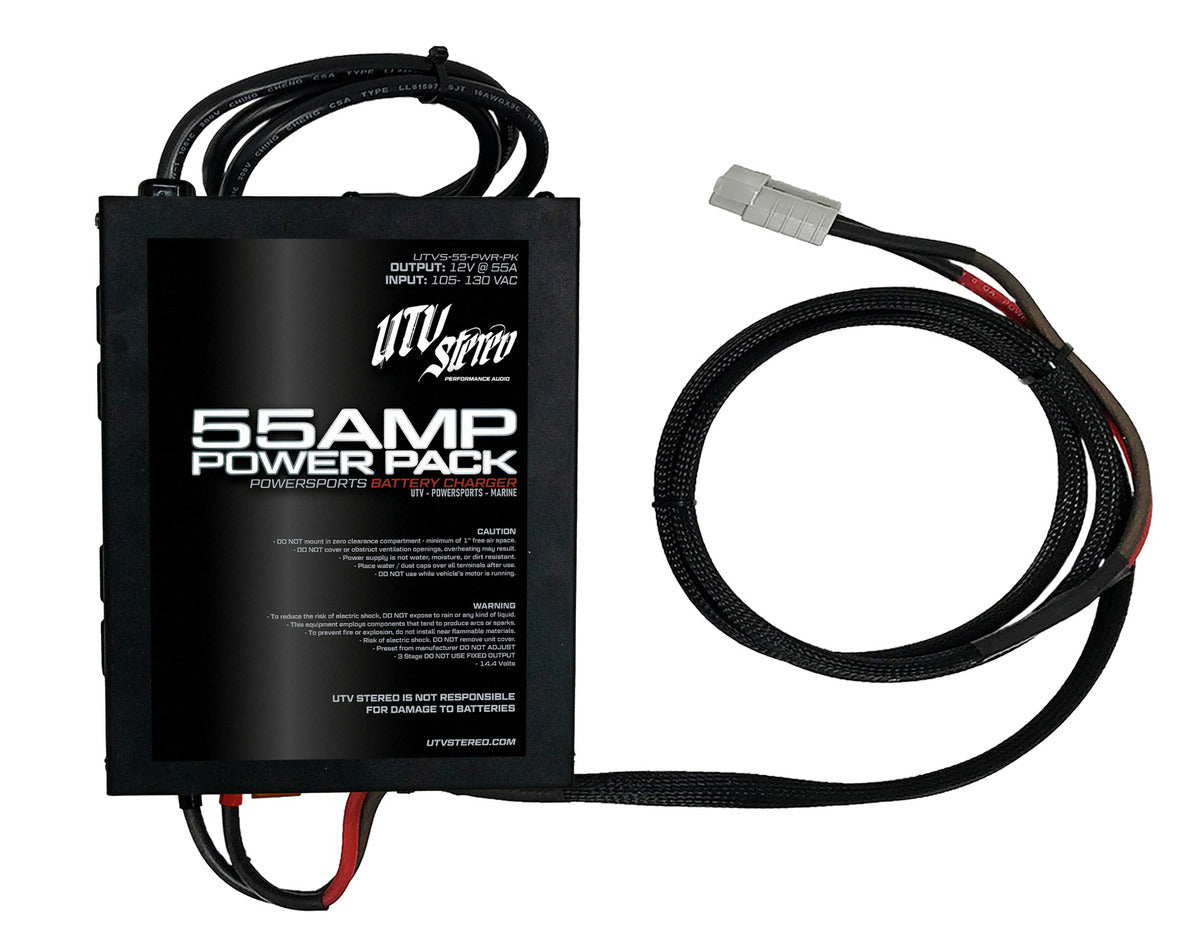 UTV Stereo 55AMP Power Pack System