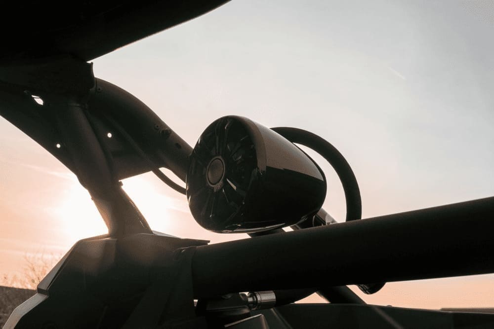 UTV Stereo 6.5" Unloaded Cage Mount Pods - Pair