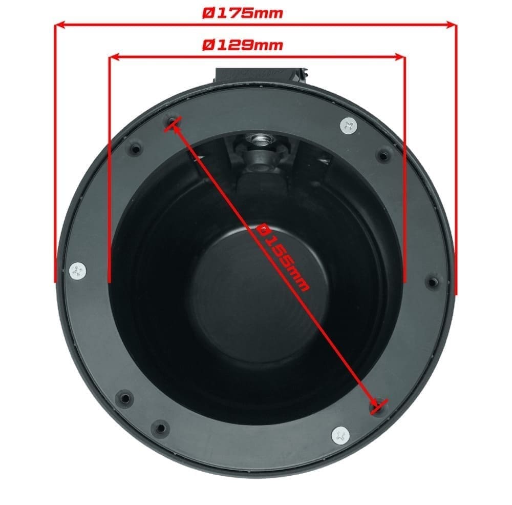 UTV Stereo 6.5" Unloaded Cage Mount Pods - Pair
