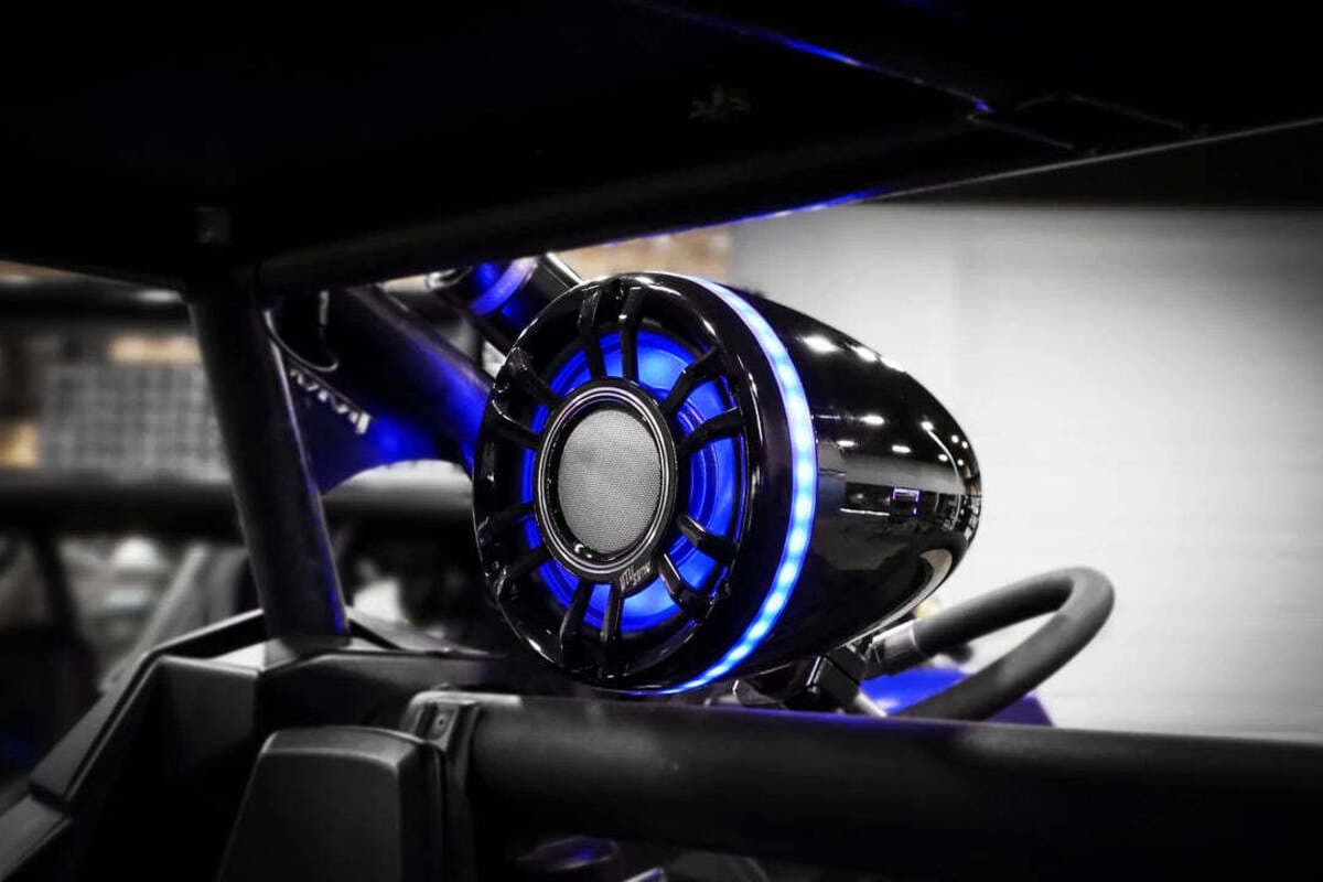 UTV Stereo 8" Cage Mount Pods Unloaded - Pair