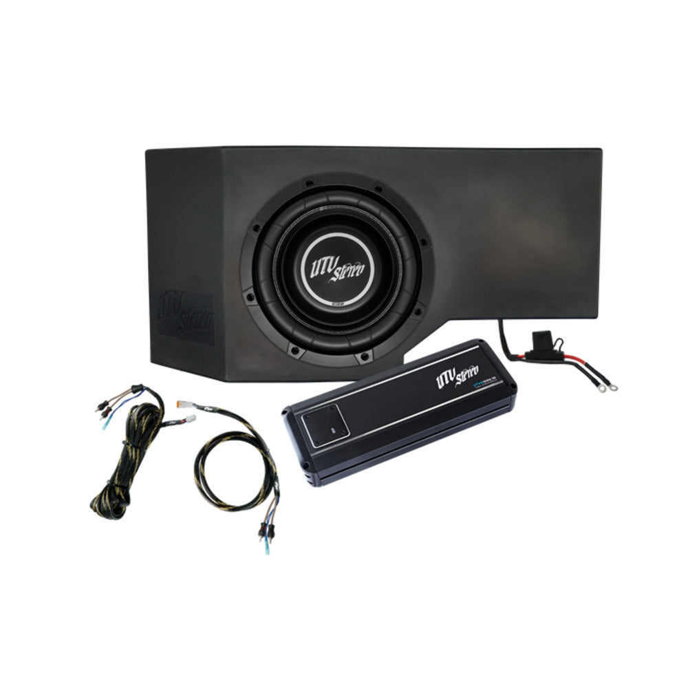 UTV Stereo Can-Am Defender 1000W Single Passenger Side 10” Subwoofer Kit