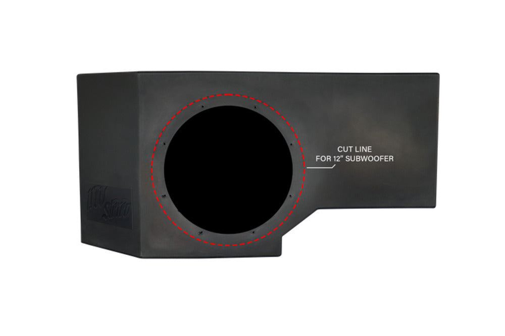 UTV Stereo Can-Am Defender 1000W Single Passenger Side 10” Subwoofer Kit