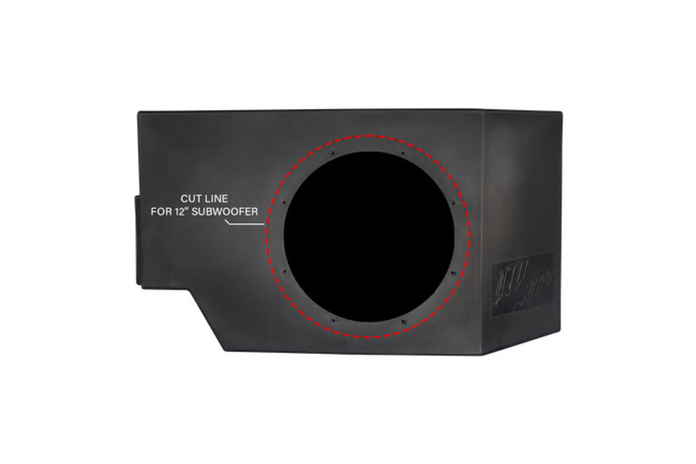 UTV Stereo Can-Am Defender 1200W Single Driver Side 10” Subwoofer Kit