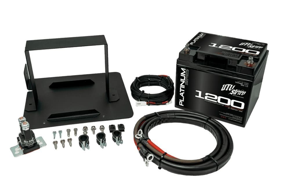 UTV Stereo Can-Am Defender 2nd Battery Kit